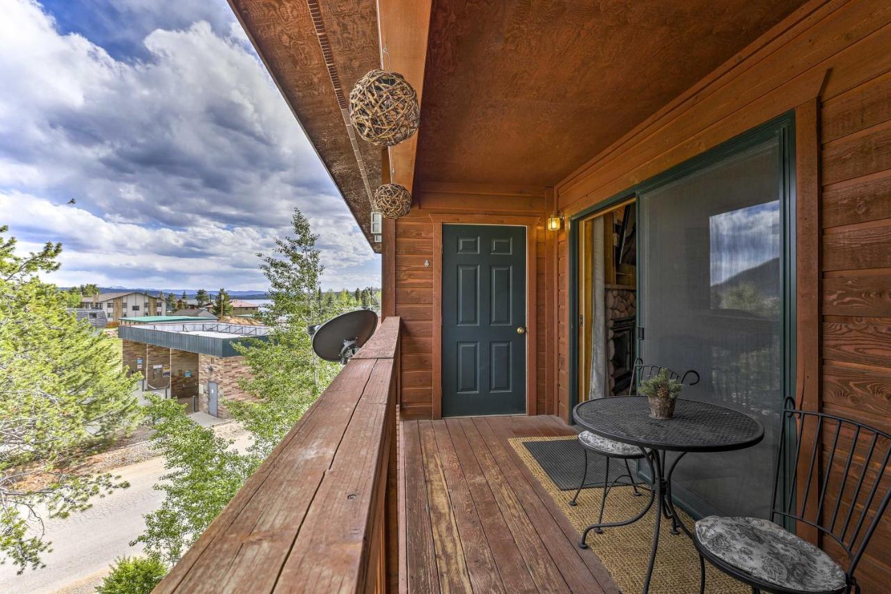 Mountain-View Condo With Deck Walk To 그랜드레이크 외부 사진